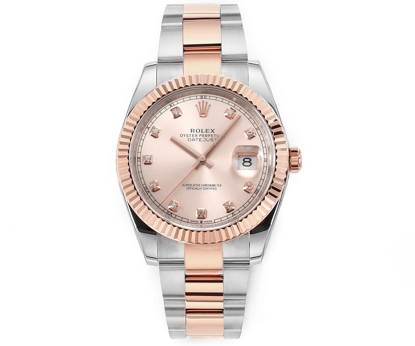 Pink Gold & Stainless Steel 41MM Watch