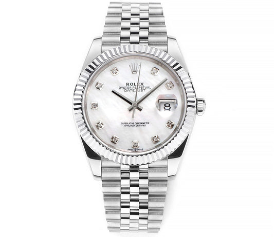 MOP Stainless Steel 41MM Watch