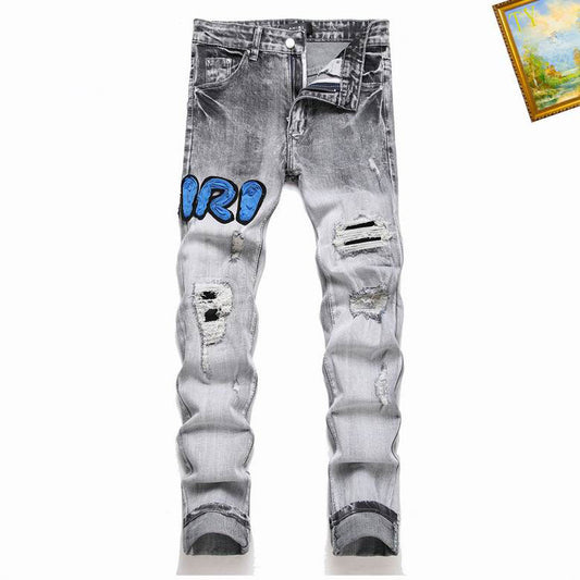 Men's Amiri Fashionable Casual Jeans Pants Size 29-38