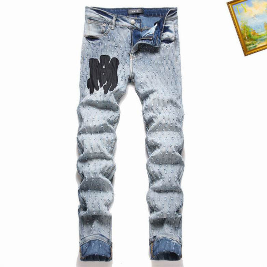 Men's Amiri Fashionable Casual Jeans Pants Size 29-38