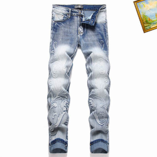 Men's Amiri Fashionable Casual Jeans Pants Size 29-38