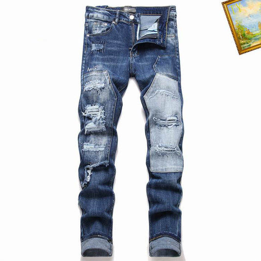 Men's Amiri Fashionable Casual Jeans Pants Size 29-38