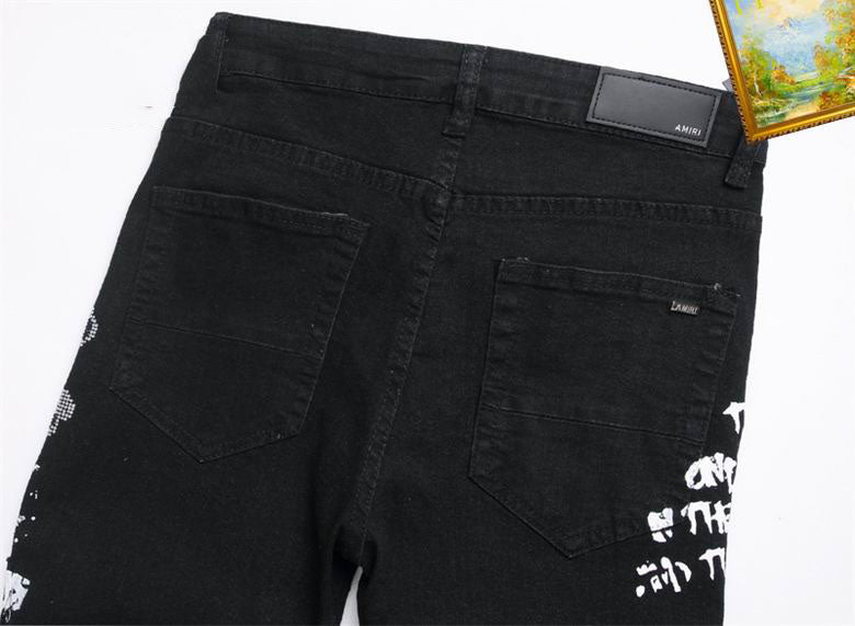 Men's Amiri Fashionable Casual Jeans Pants Size 29-38