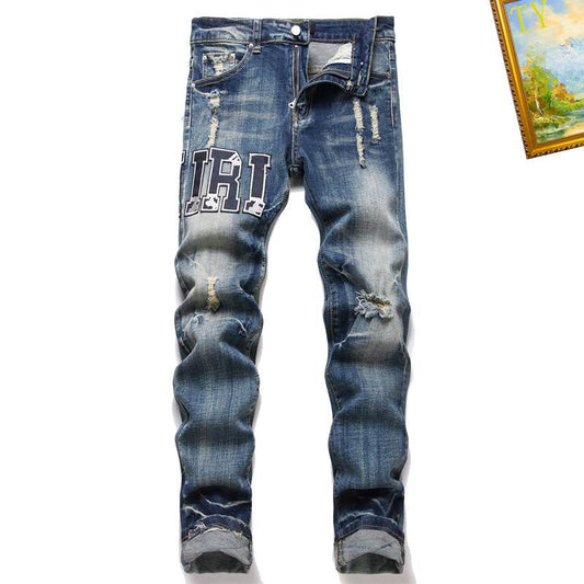 Men's Amiri Fashionable Casual Jeans Pants Size 29-38