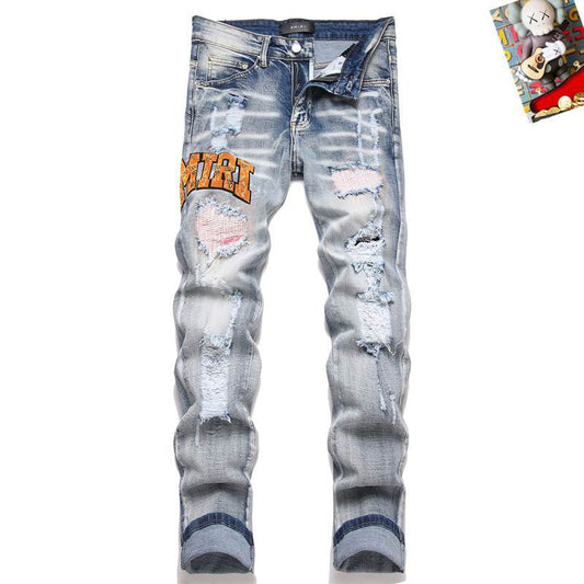 Men's Amiri Fashionable Casual Jeans Pants Size 29-38