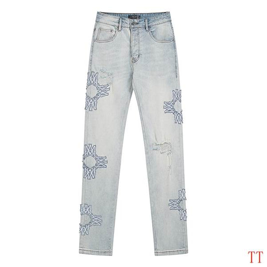 Men's Amiri Fashionable Casual Jeans Pants Size 30-38