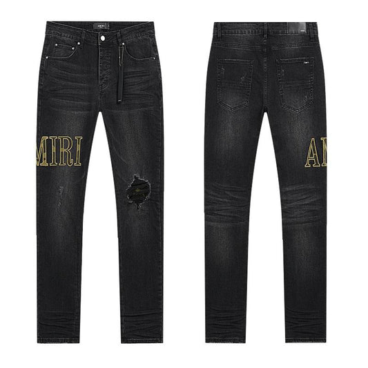Men's Amiri Fashionable Casual Jeans Pants Size 30-38