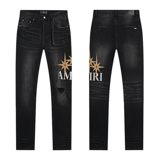 Men's Amiri Fashionable Casual Jeans Pants Size 30-38