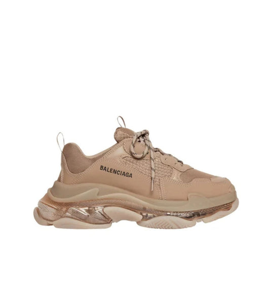 Balenciaga Triple S Sneaker 'Clear Sole - Light Brown'