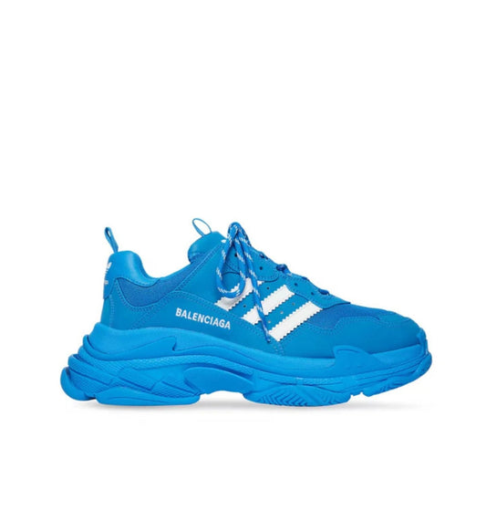Balenciaga x adidas Triple S White Blue (Women's)