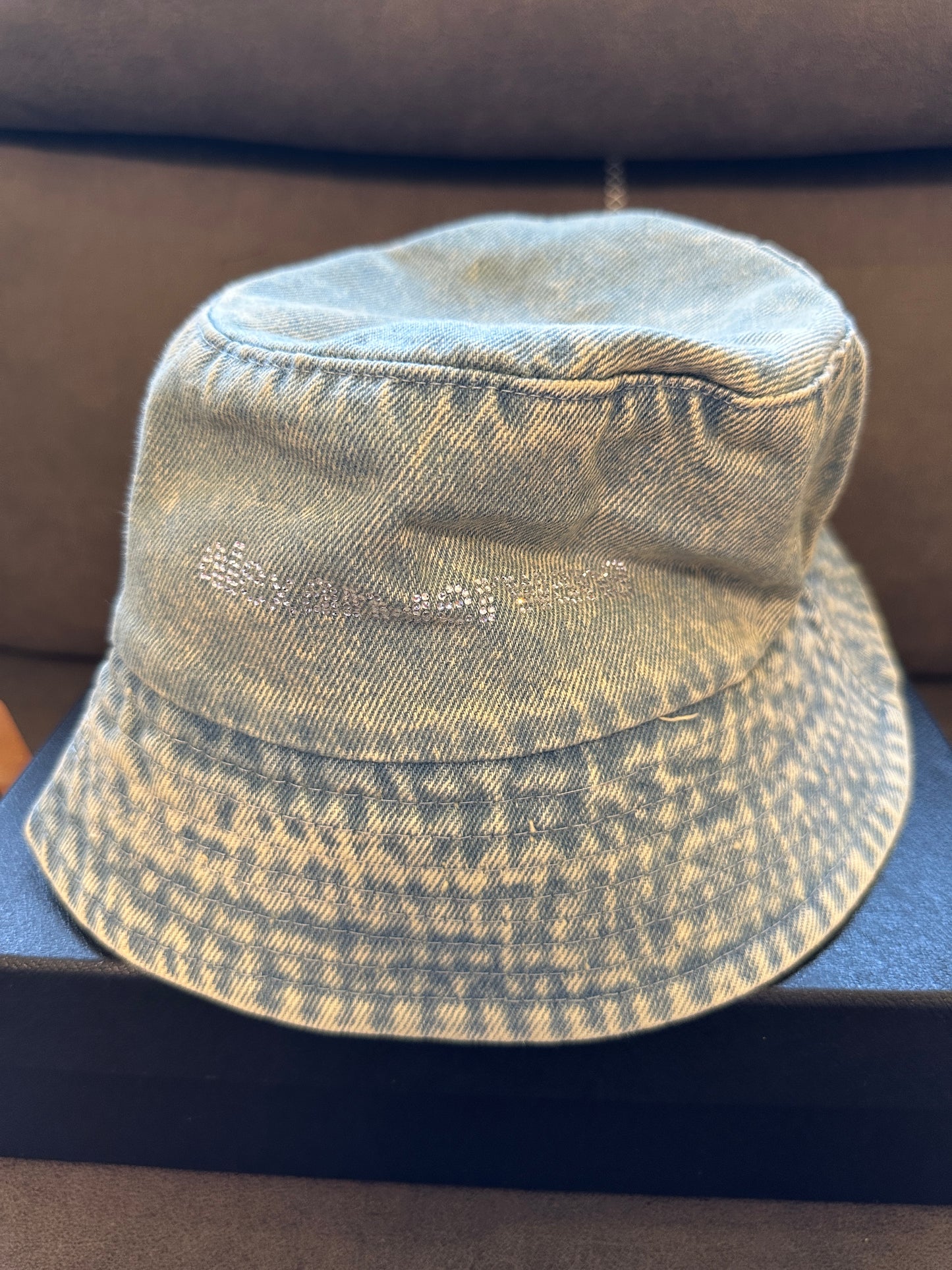 Alexander Wang Denim Bucket Hat – Light Blue Washed Cotton