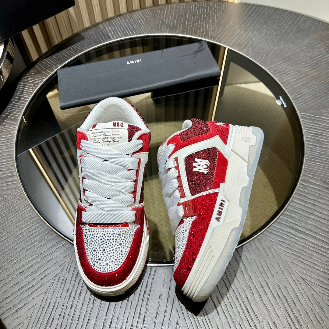 Men's Amiri Crystal Sneakers Shoes