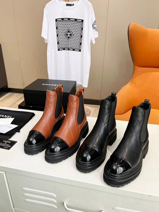 Chanel Ankle Boots