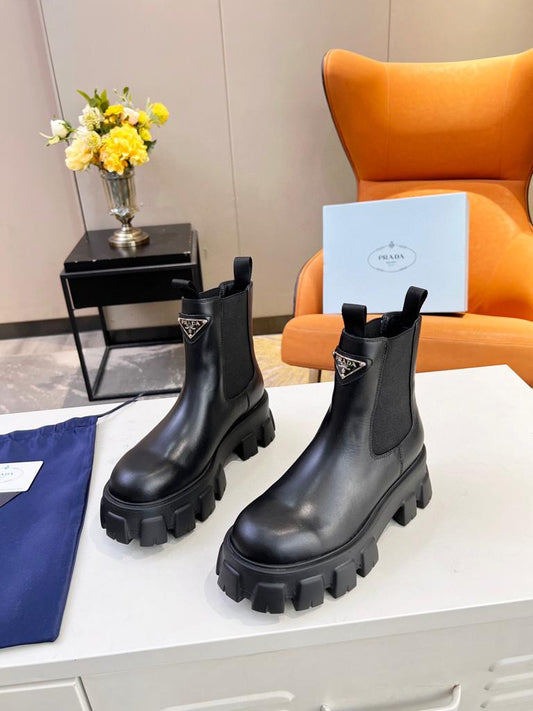 Prada Leather Boots