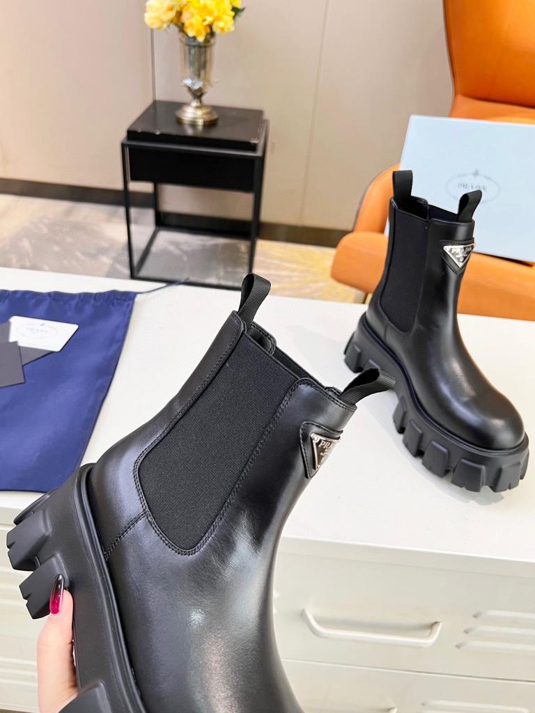 Prada Leather Boots