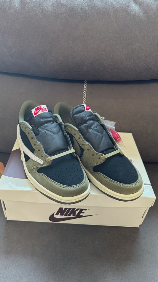 Nike Air Jordan 1 Low OG x Travis Scott "Olive Green Black"