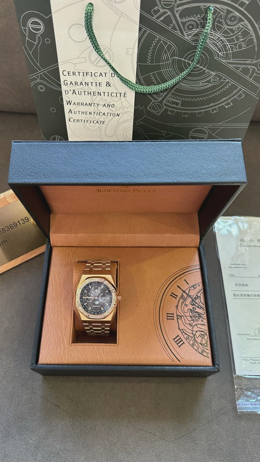 Audemars Piguet Royal Oak Perpetual Calendar Rose Gold Watch
