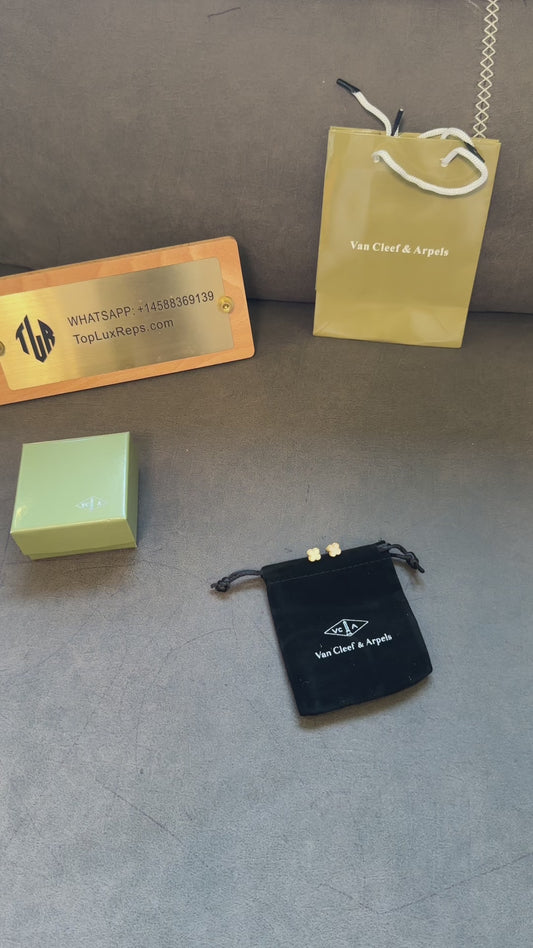 Van Cleef & Arpels Vintage Alhambra Earrings Small Model