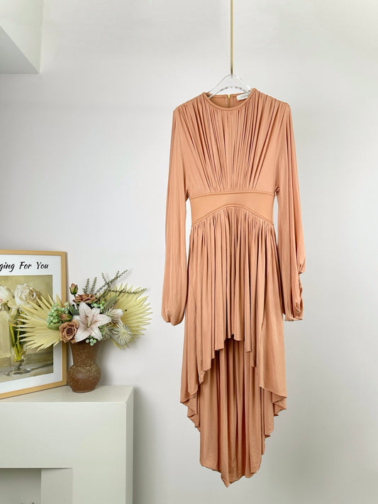 Zimmermann Illuminate Ruched Batwing Mini Dress