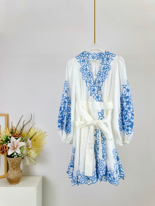 Zimmermann GOLDEN Embroidered Linen Dresses