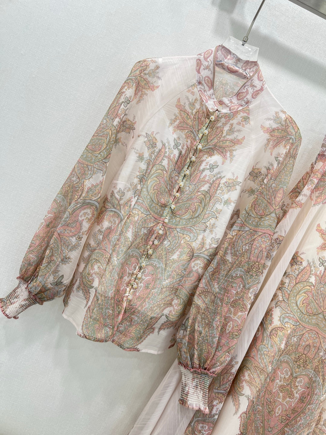 Zimmermann Explorer Print Blouse & Maxi Skirt Set