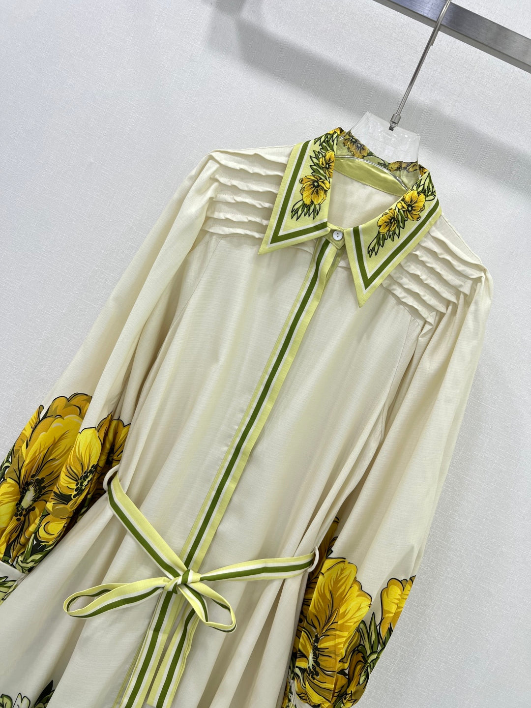 Zimmermann Floral Print Cotton Maxi Dress