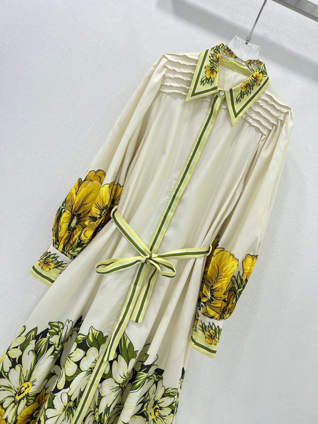 Zimmermann Floral Print Cotton Maxi Dress
