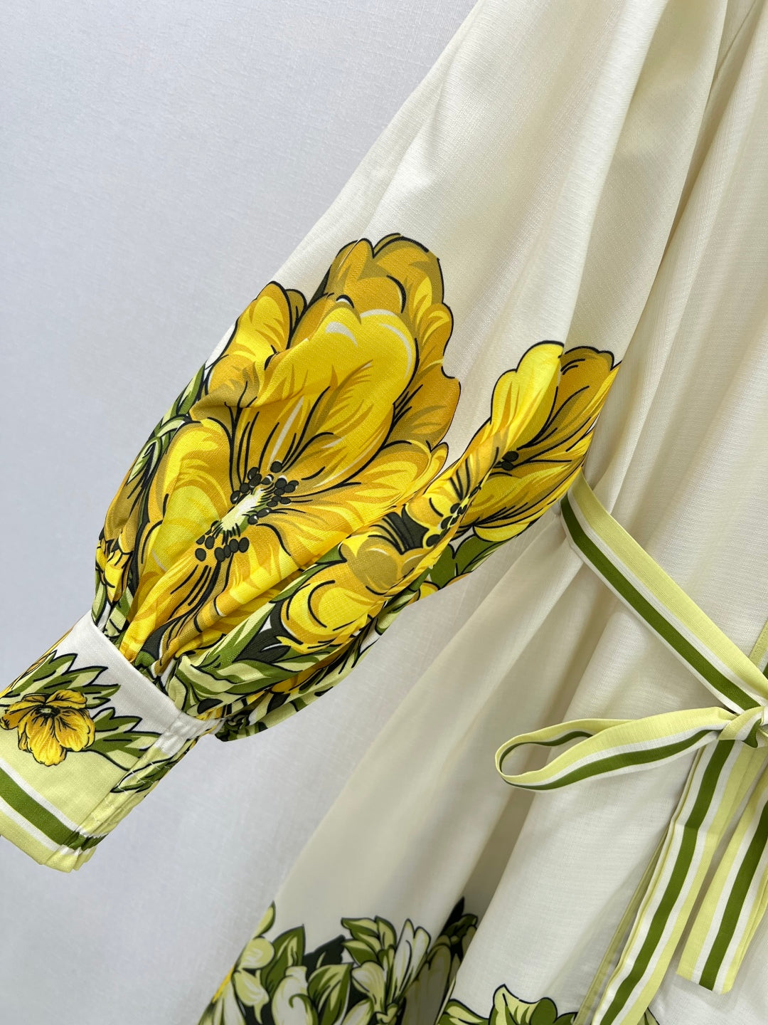 Zimmermann Floral Print Cotton Maxi Dress