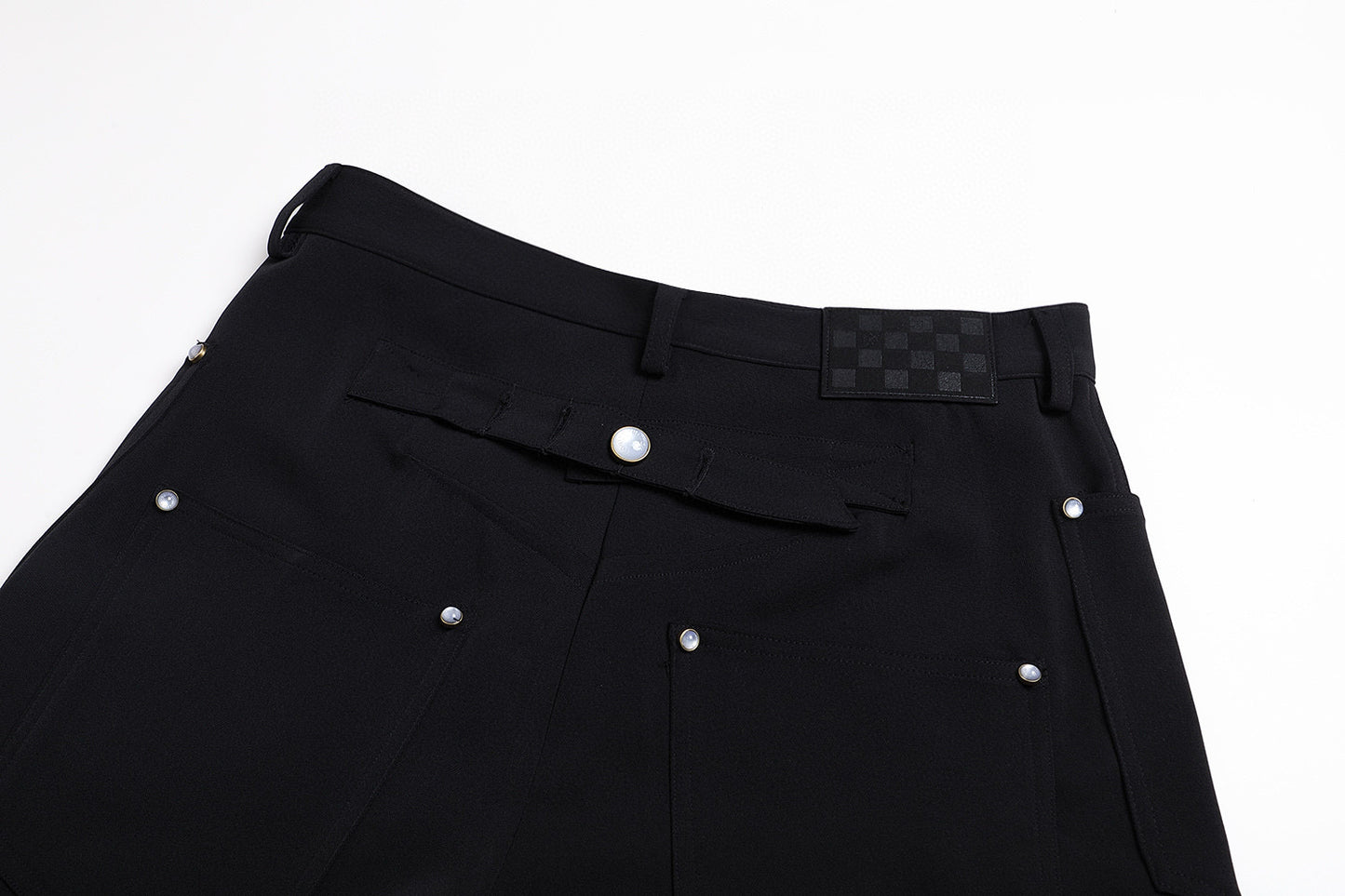 Louis Vuitton Black Utility Tailored Pants