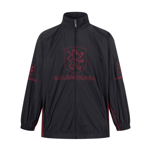 Balenciaga Embroidered Lion Crest Tactical Jacket