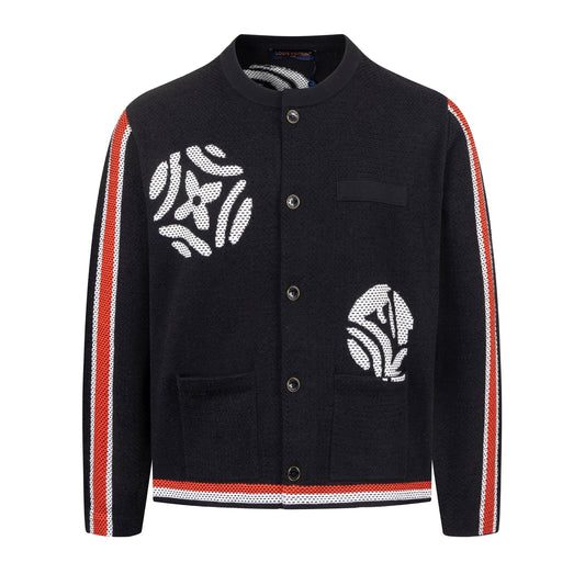 Louis Vuitton x Nigo Polka Dot Crewneck Knitted Jacket