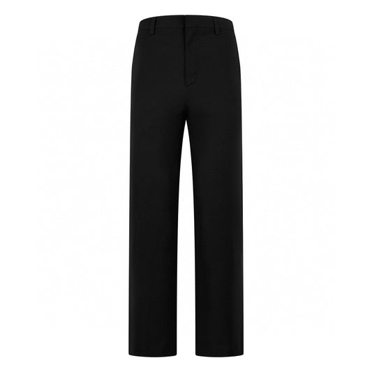 Prada Tailored Trousers with Triangle Logo