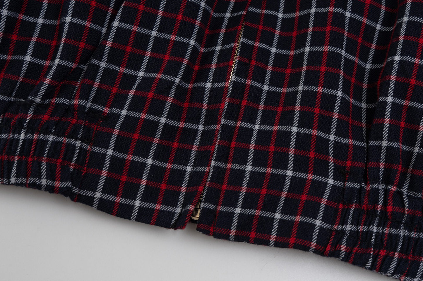 Miu Miu 24FW Red Plaid Wool Jacket