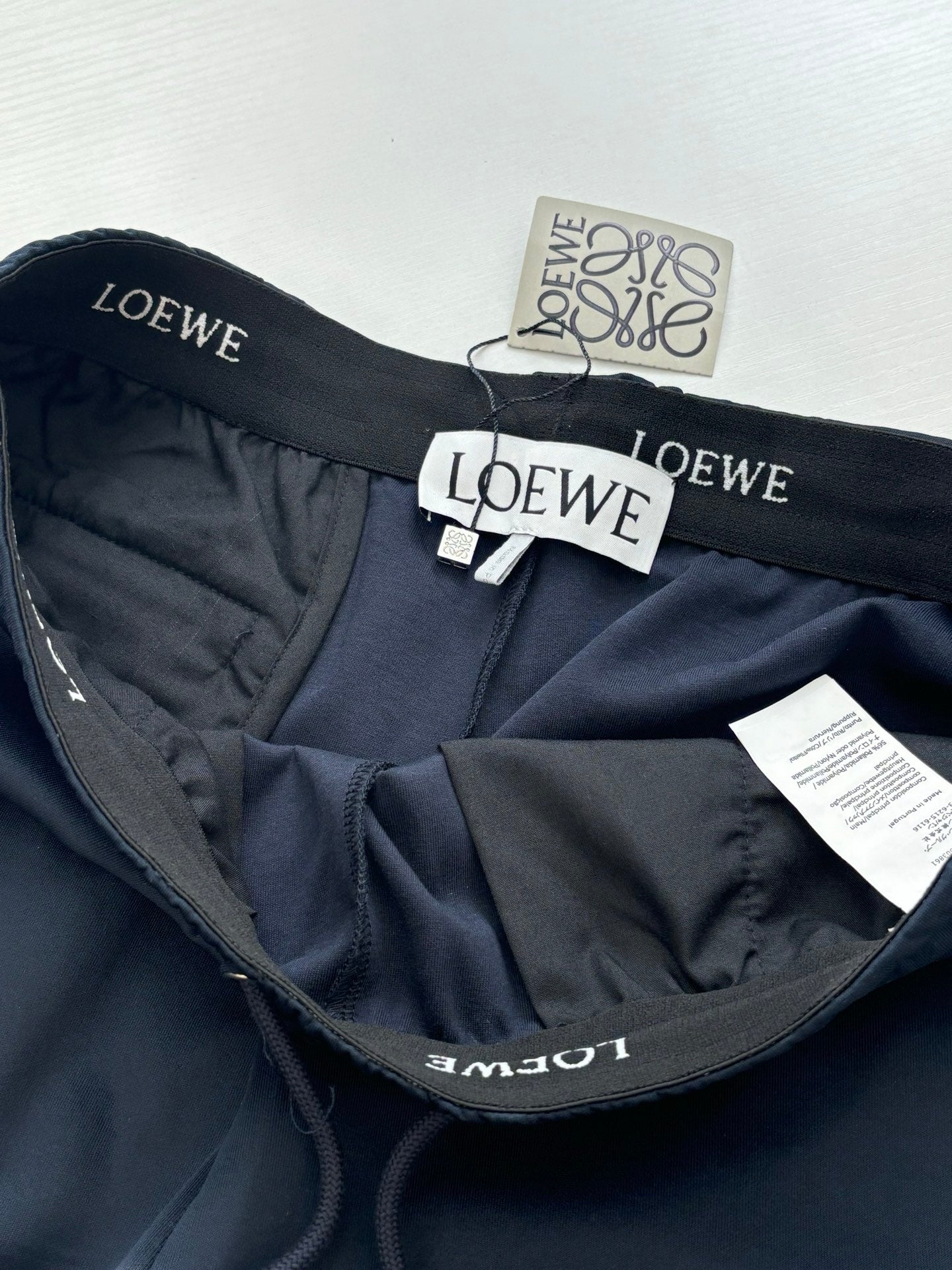 Loewe Logo Embroidered Blue Tracksuit - Jacket & Pants Set - Unisex